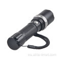 Antorcha UV LED ultravioleta recargable de linterna con zoom